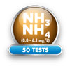 Test de Amoniaco 50 Tests
